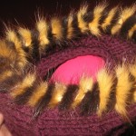 Вязание шапок из меха