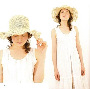 Белая шляпка летняя для женщин